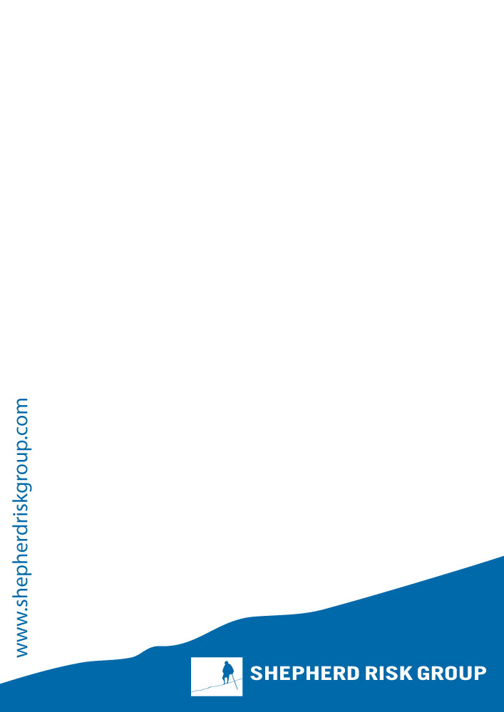 Letterhead Design by Neoguy for Shepherd Risk Group | Design #2149627