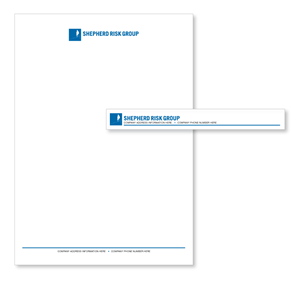 Briefkopf-Design von H2Design für Shepherd Risk Group | Design: #2154724