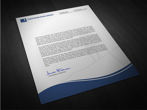 Briefkopf-Design von Atvento Graphics für Shepherd Risk Group | Design: #2150898