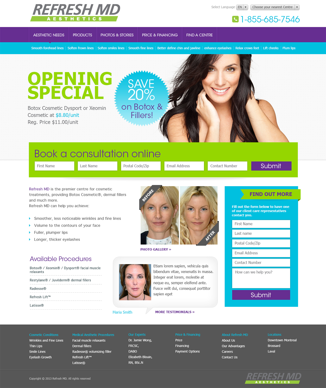 Web Design by James for LASIK MD | Design #2176846