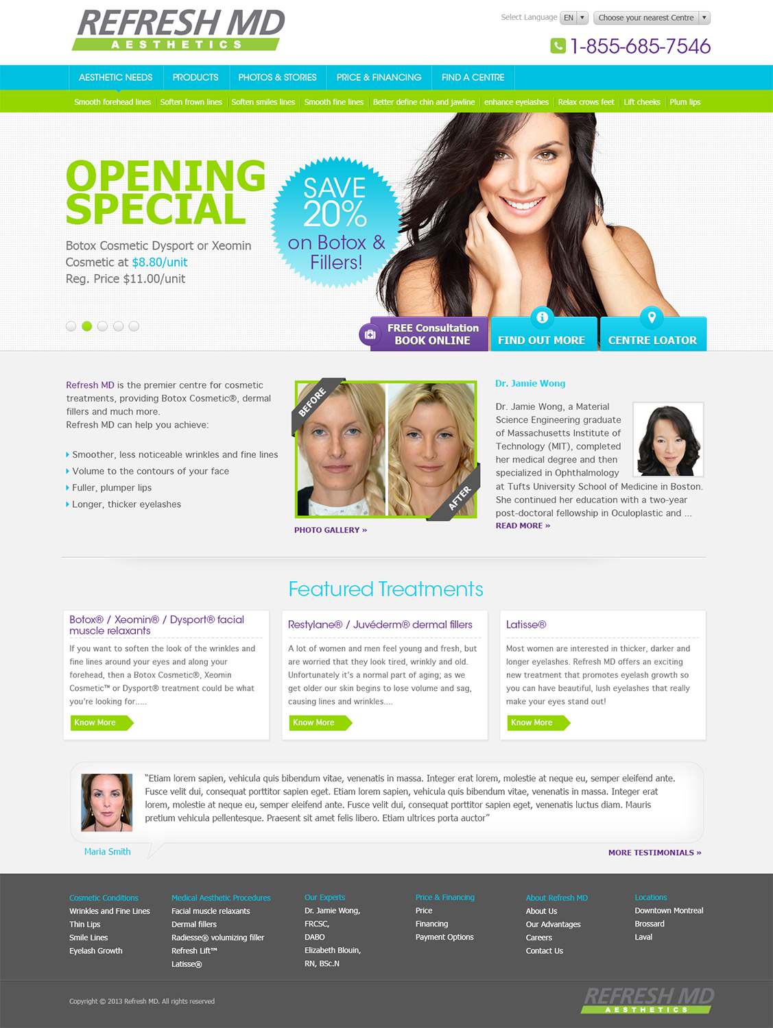 Web Design by James for LASIK MD | Design #2208503