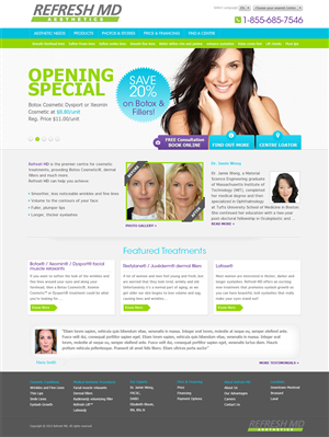 Web Design by James for LASIK MD | Design: #2208503