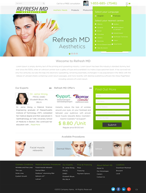 Web Design by pb for LASIK MD | Design: #2157278