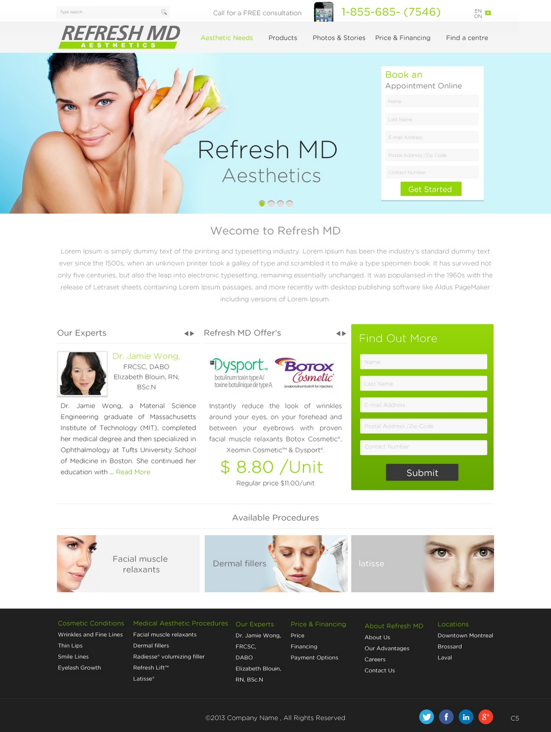 Web Design by pb for LASIK MD | Design #2157282