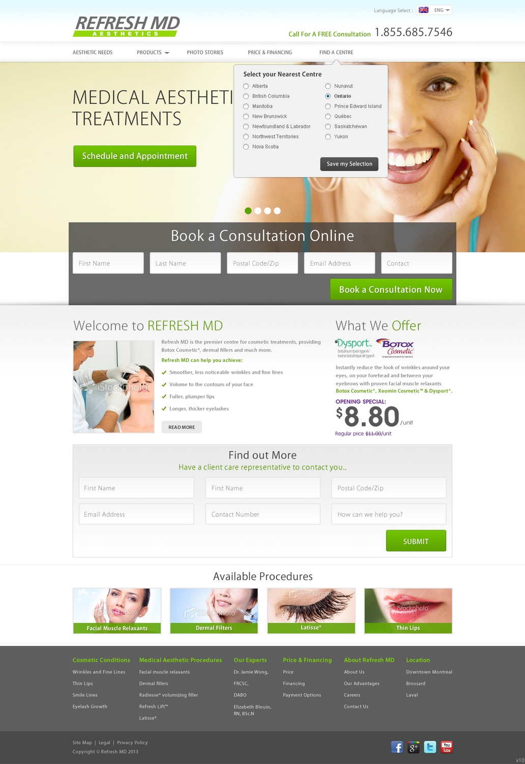 Web Design by pb for LASIK MD | Design #2157284
