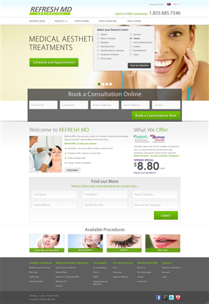 Web Design by pb for LASIK MD | Design: #2157284