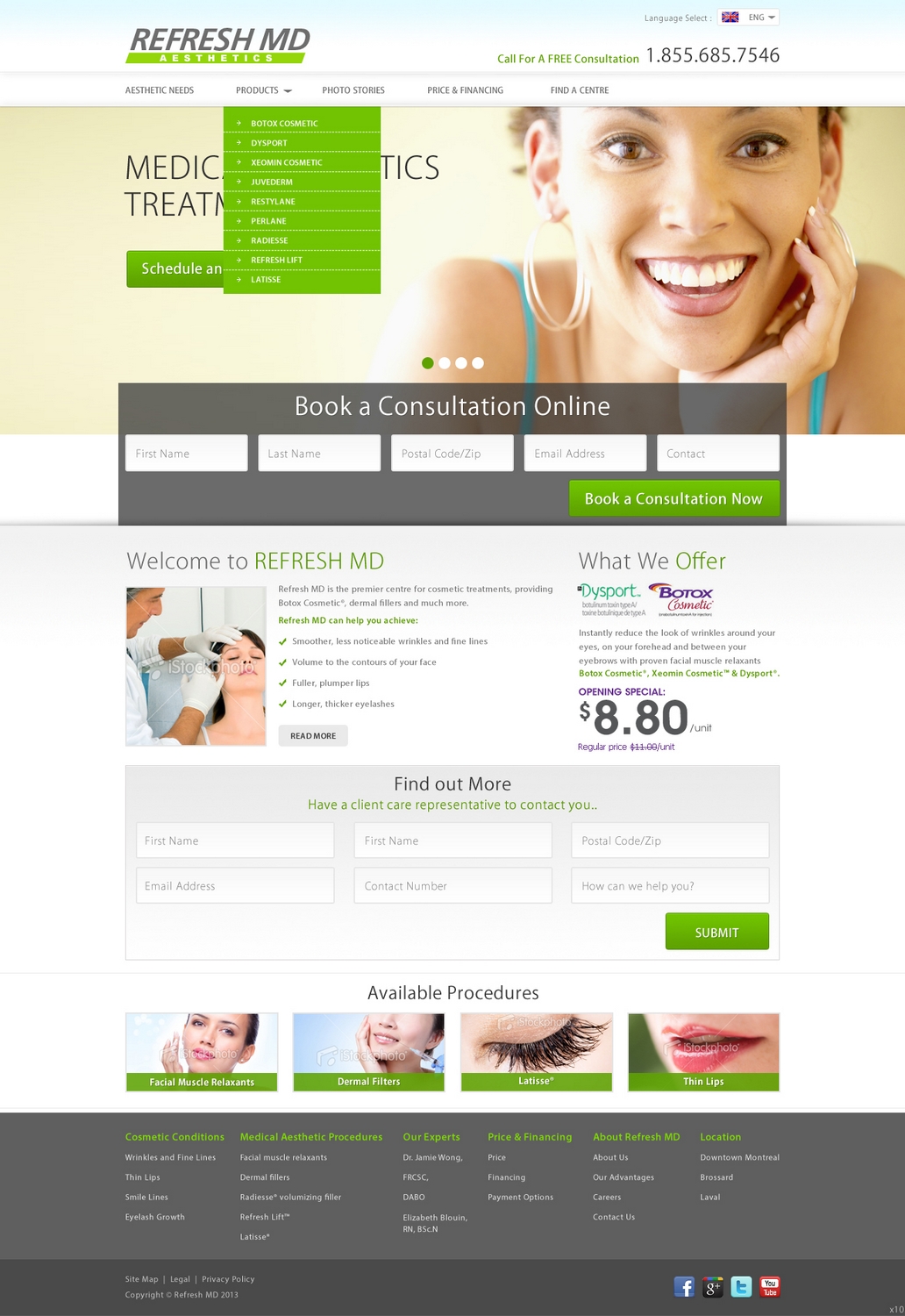 Web Design by pb for LASIK MD | Design #2157291