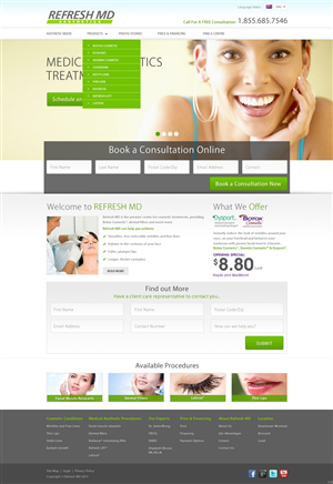 Web Design by pb for LASIK MD | Design: #2157291