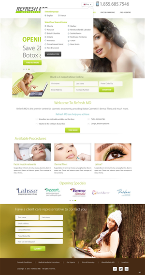 Web Design by pb for LASIK MD | Design: #2157293