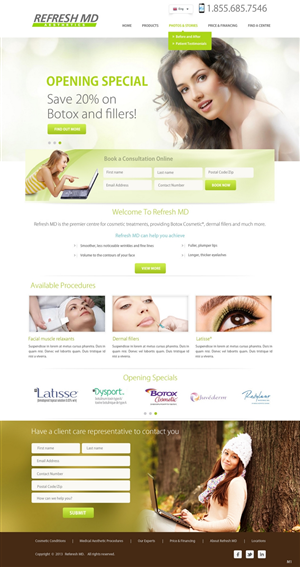 Web Design by pb for LASIK MD | Design: #2157297
