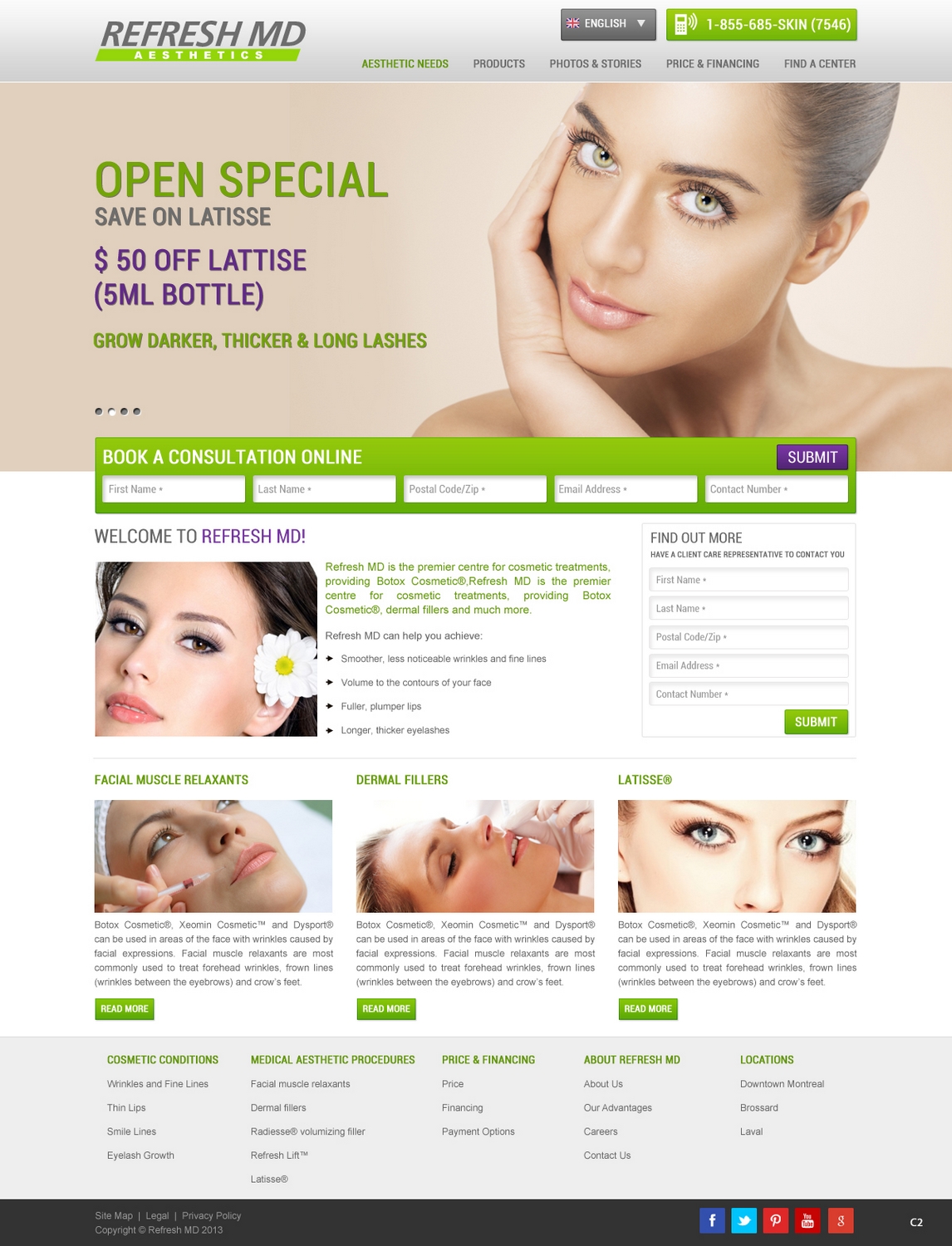 Web Design by pb for LASIK MD | Design #2157300