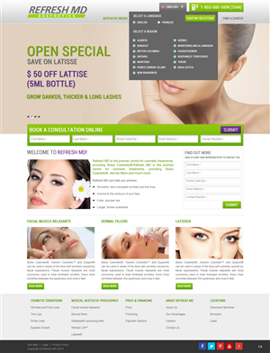 Web Design by pb for LASIK MD | Design: #2157301
