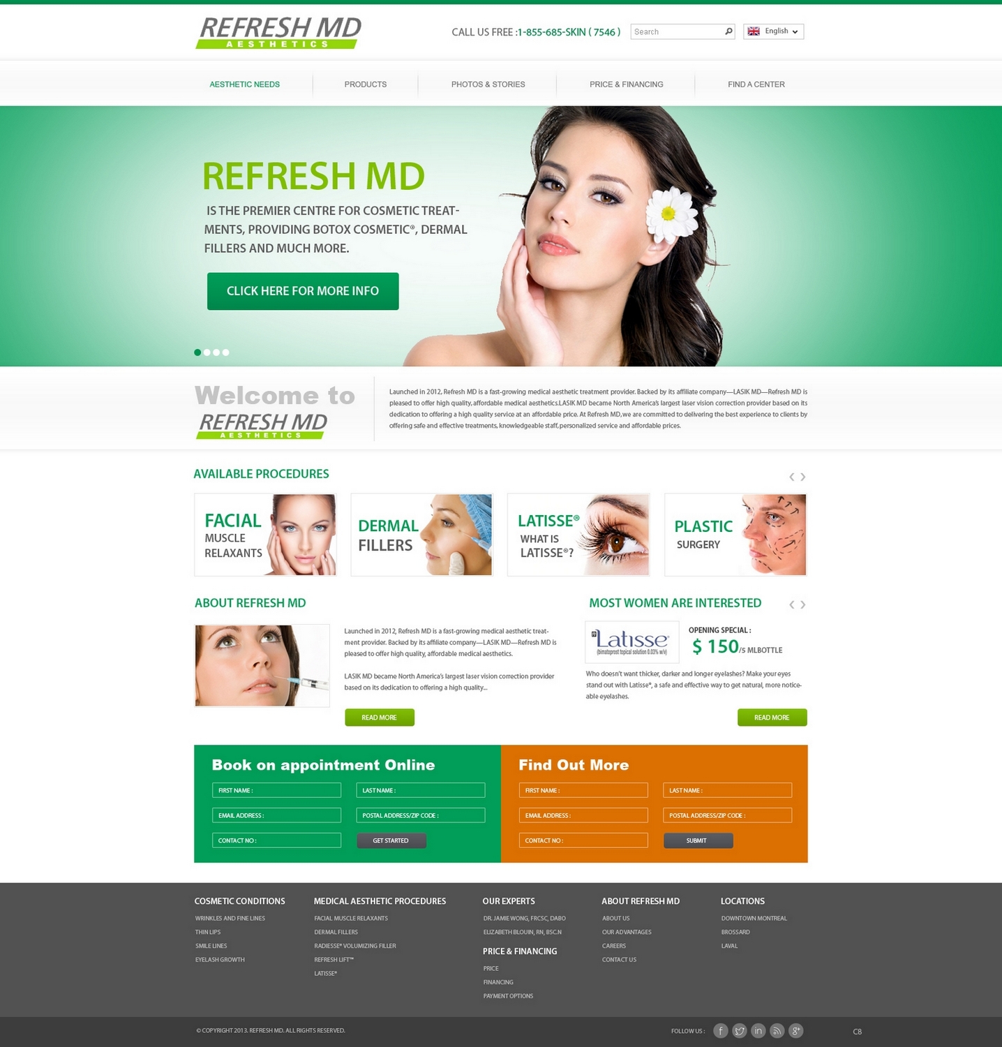 Web Design by pb for LASIK MD | Design #2157305