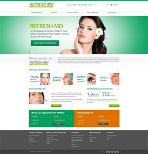 Web Design by pb for LASIK MD | Design: #2157305