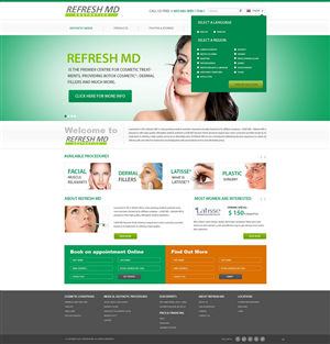 Web Design by pb for LASIK MD | Design: #2157313