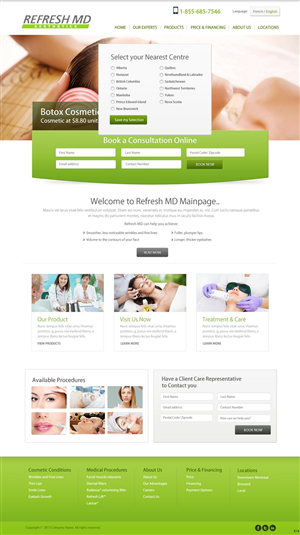 Web Design by pb for LASIK MD | Design: #2166443