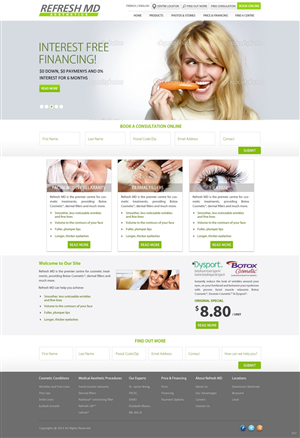 Web Design by pb for LASIK MD | Design: #2212059