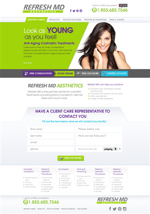 Web Design by Behriatech for LASIK MD | Design: #2208666
