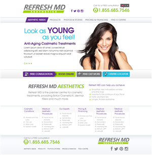 Web Design by Behriatech for LASIK MD | Design: #2208679