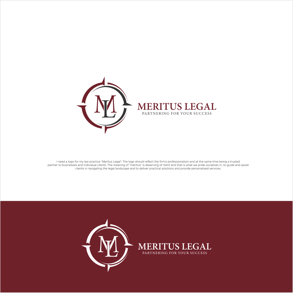 Design de Logo par squarepixel pour Meritus Legal | Design #10104084