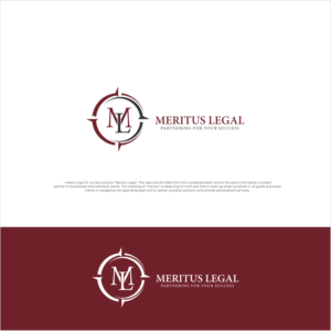 Logo Design by squarepixel for Meritus Legal | Design: #10104084