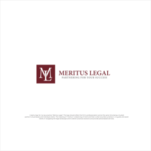 Logo Design by squarepixel for Meritus Legal | Design: #10193511