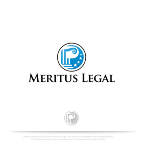 Logo Design by Logoziner for Meritus Legal | Design: #10217543