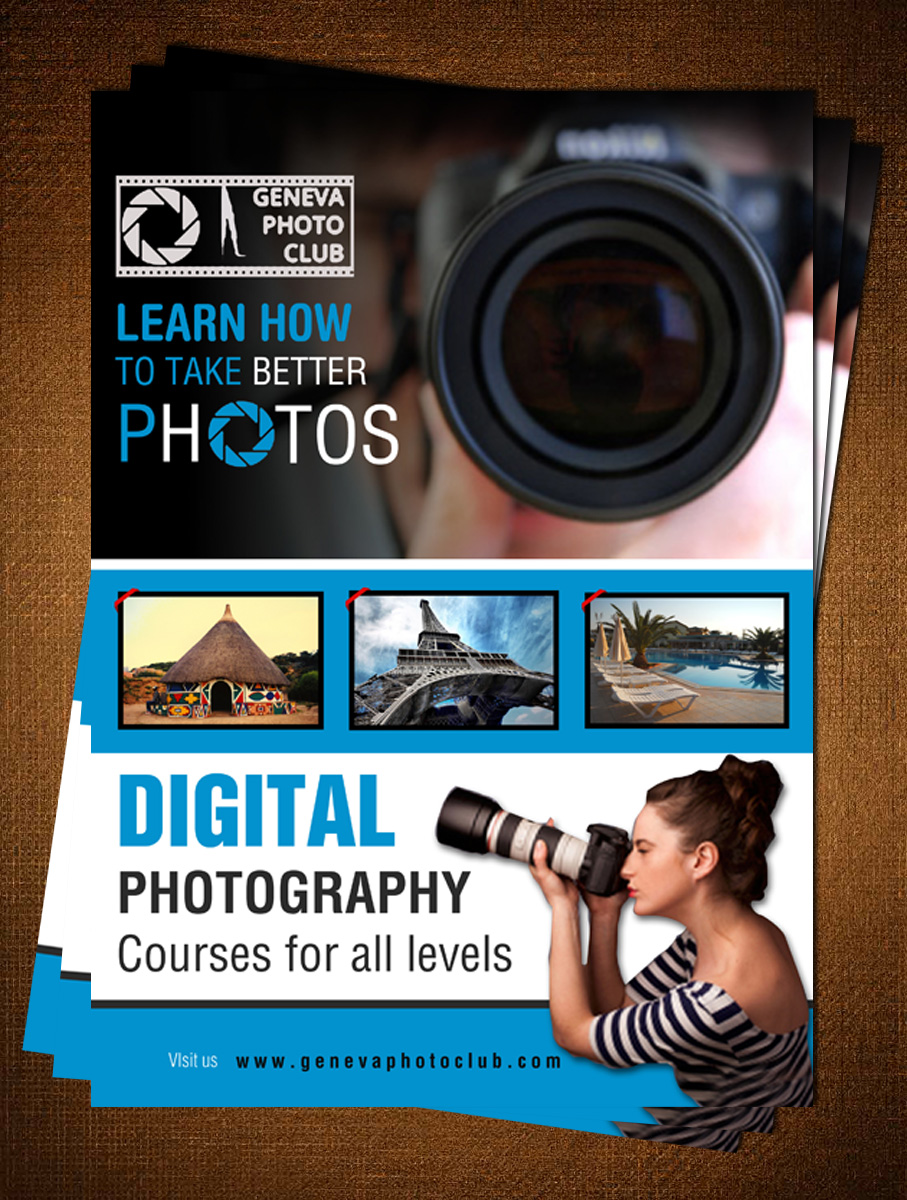 Flyer Design by creative.bugs for Swiss Photo Club | Design #10105478