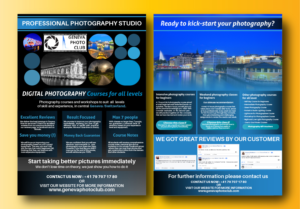 Flyer Design by anshuman1995 for Swiss Photo Club | Design: #10242075