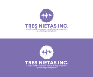 TRES NIETAS INC.   A wall panel & component manufacturing corporation. Specializing in complexity | Logo-Design von R M