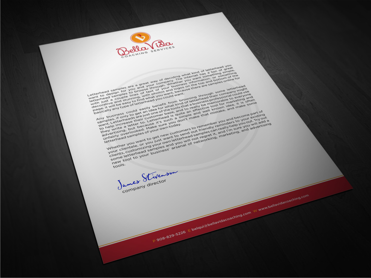 Diseño de Membrete por Atvento Graphics para este proyecto | Diseño #2149983