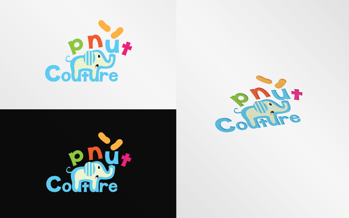 Logo Design by Grafactory for Pnut Couture | Design #10212031