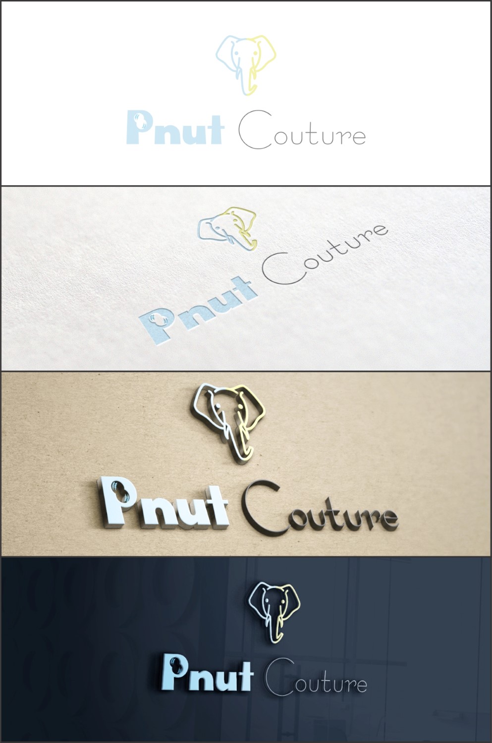 Logo Design by DG for Pnut Couture | Design #10205709