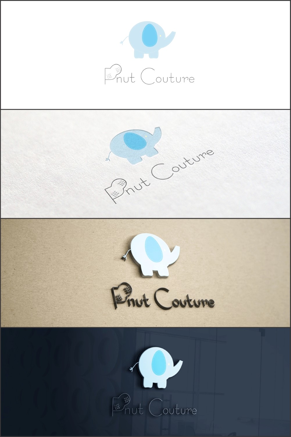 Logo Design by DG for Pnut Couture | Design #10205711