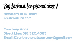 Logo Design by mDesign for Pnut Couture | Design: #10424527