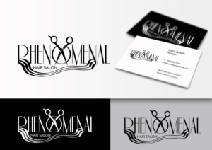 Phenomenal Hair Salon | Logo Design by maria-kaz