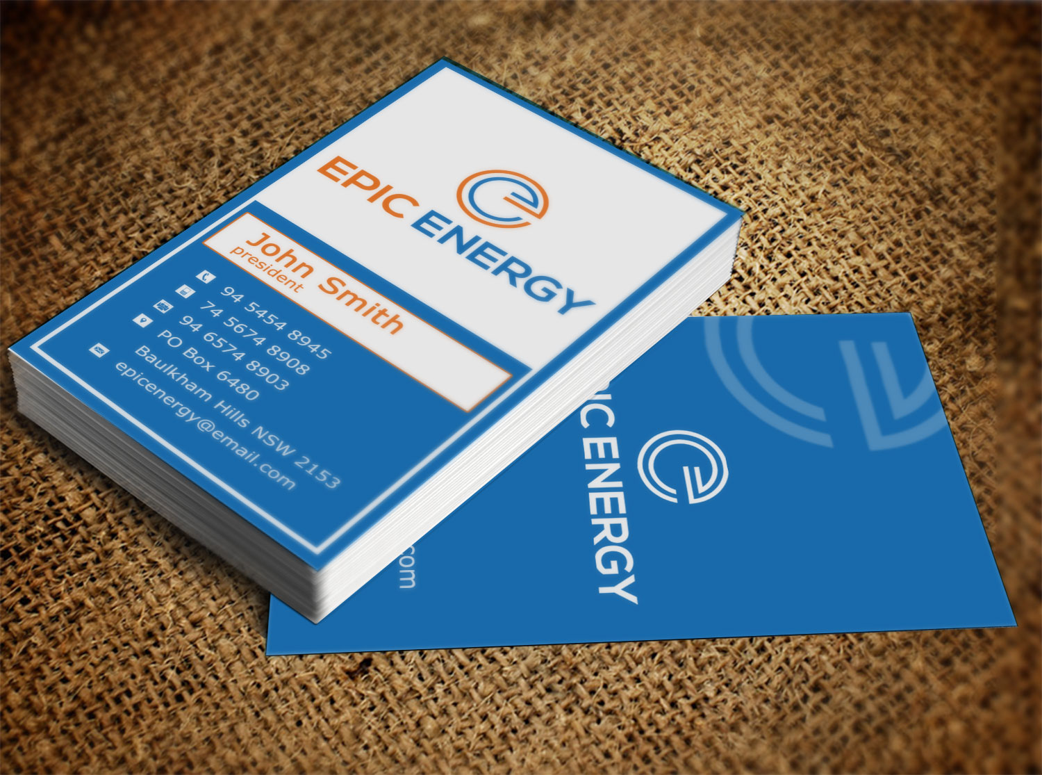 Business Card Design by Pixi Dust for Epic Home Inc. | Design #10107332