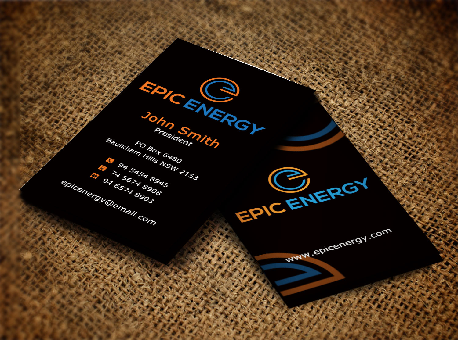 Business Card Design by Pixi Dust for Epic Home Inc. | Design #10107333
