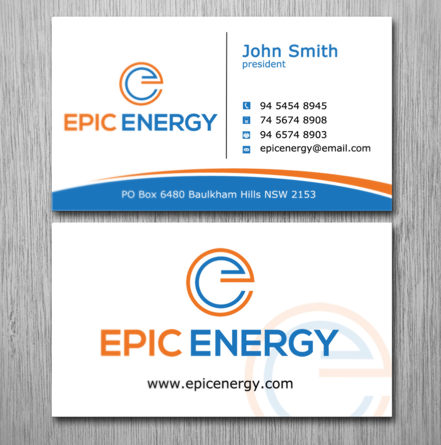 Business Card Design by Pixi Dust for Epic Home Inc. | Design #10107336