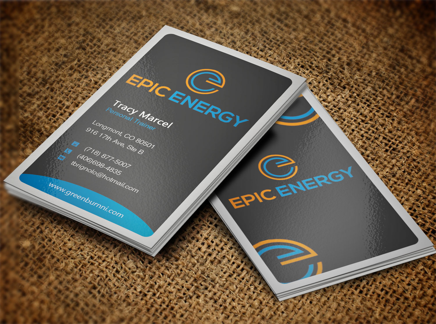 Business Card Design by Pixi Dust for Epic Home Inc. | Design #10107342