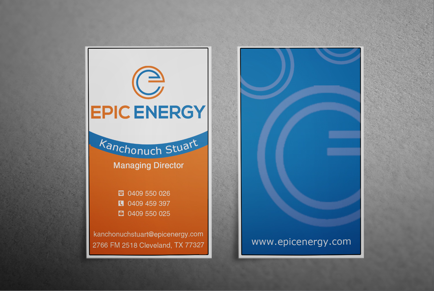 Business Card Design by Lanka Ama for Epic Home Inc. | Design #10107306