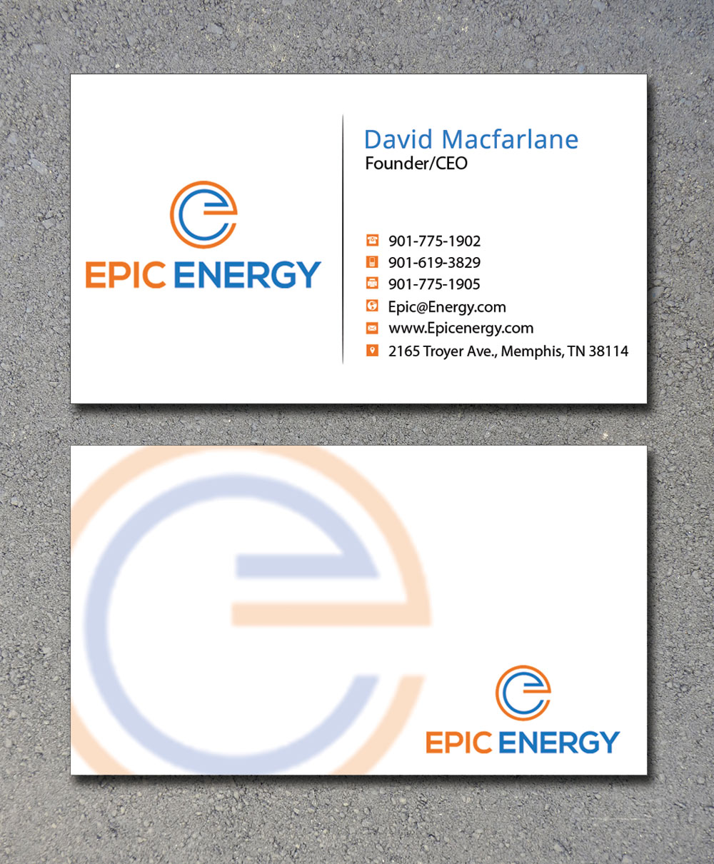 Business Card Design by Lanka Ama for Epic Home Inc. | Design #10107321