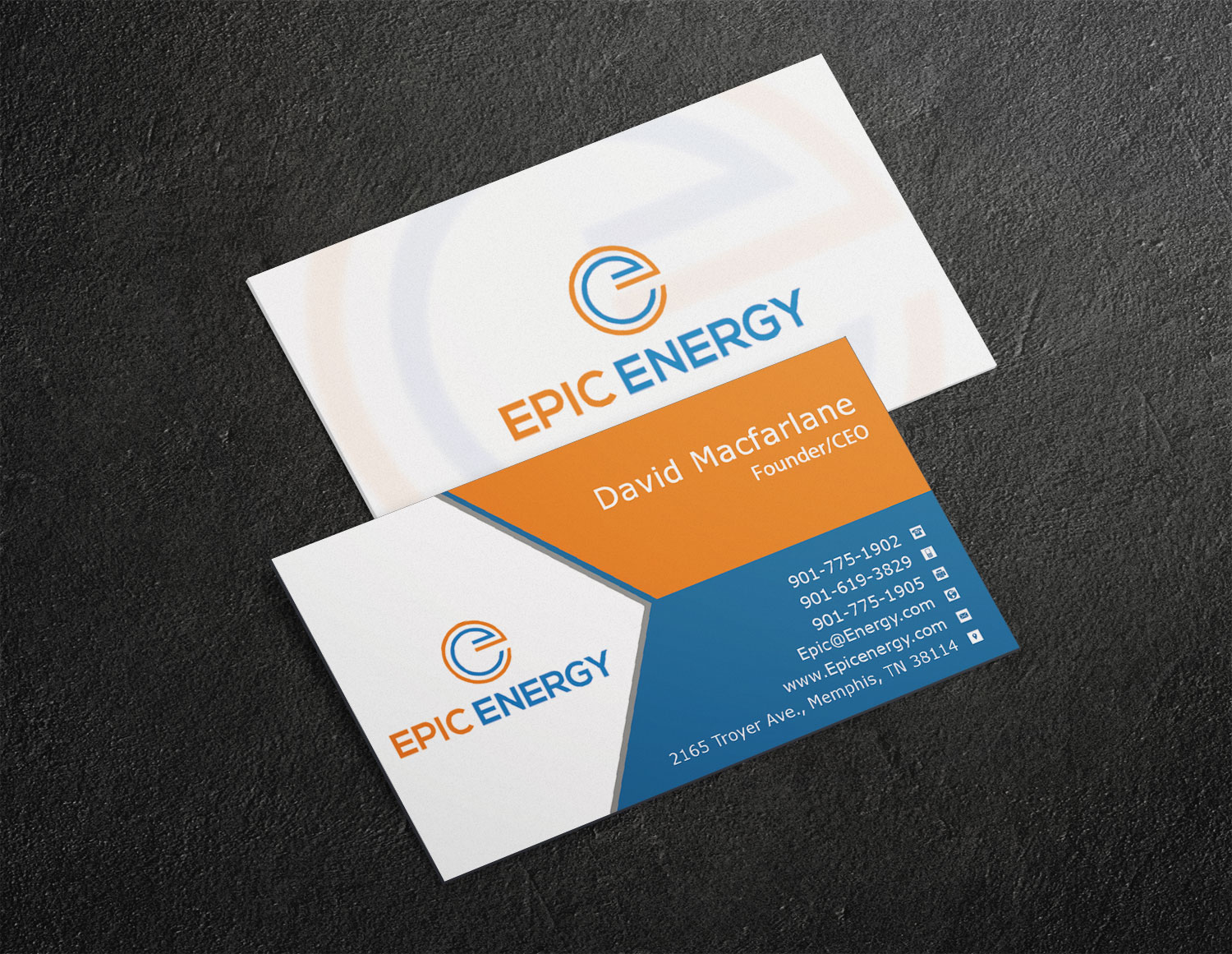 Business Card Design by Lanka Ama for Epic Home Inc. | Design #10107322