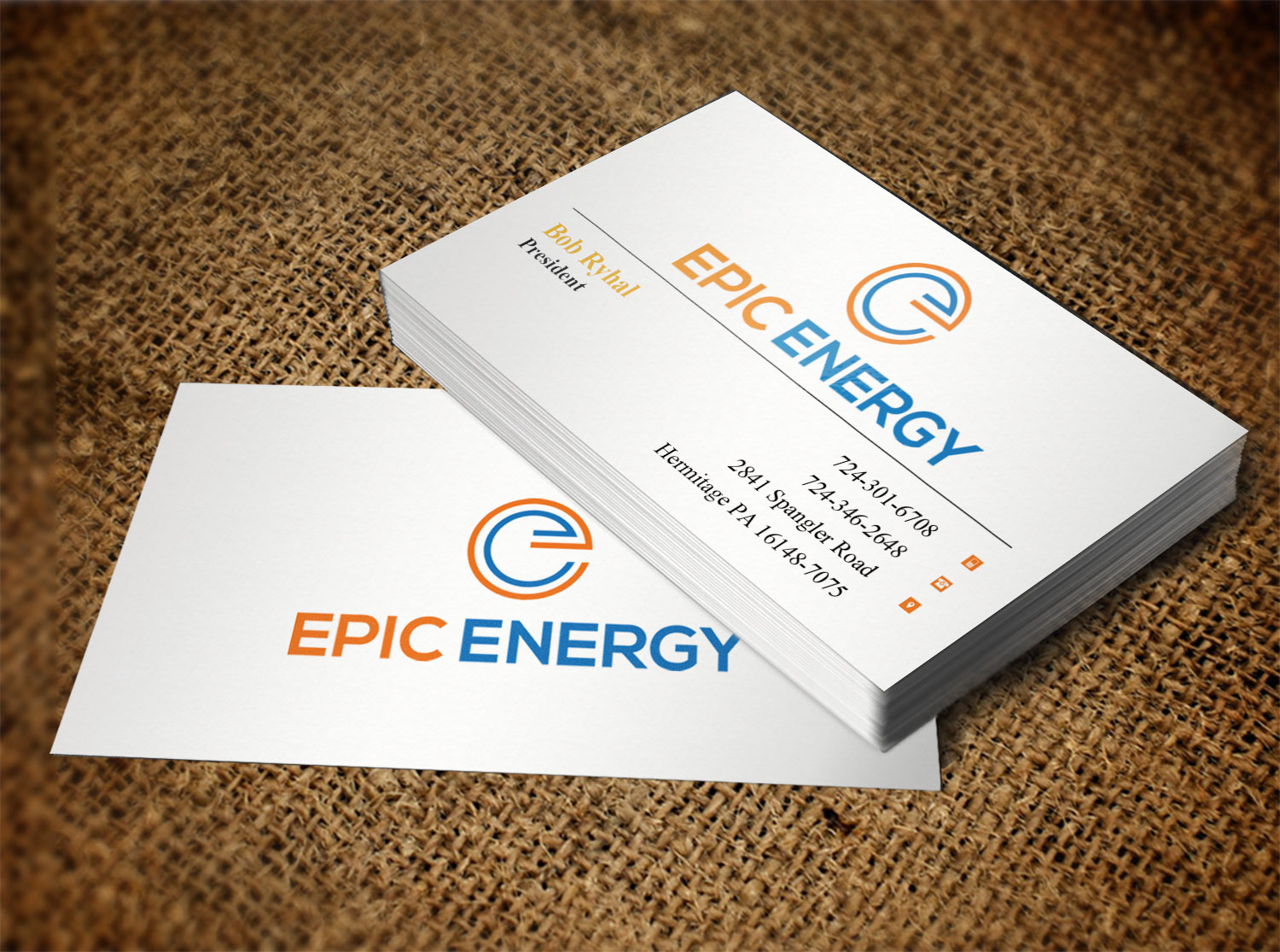Business Card Design by Lanka Ama for Epic Home Inc. | Design #10107329