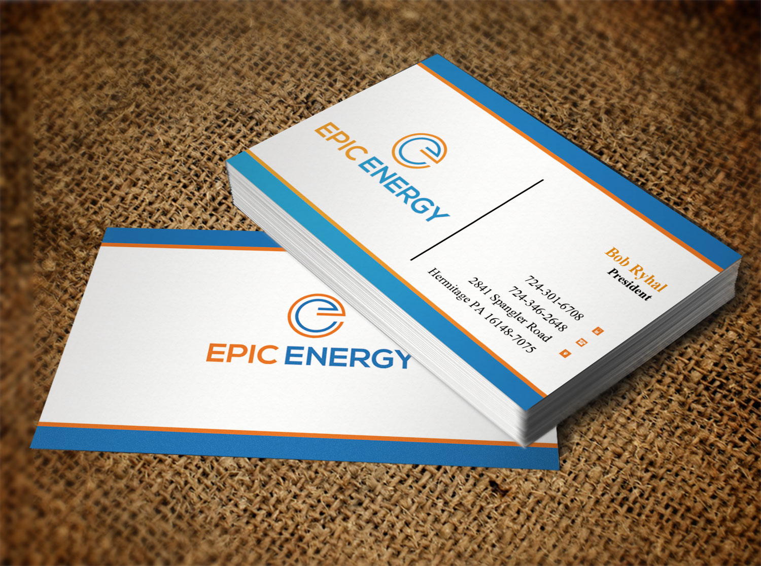 Business Card Design by Lanka Ama for Epic Home Inc. | Design #10107331