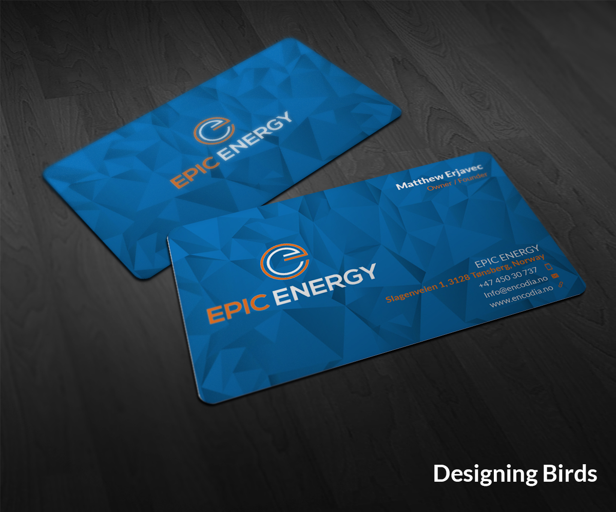 Business Card Design by Designing Birds for Epic Home Inc. | Design #10107371