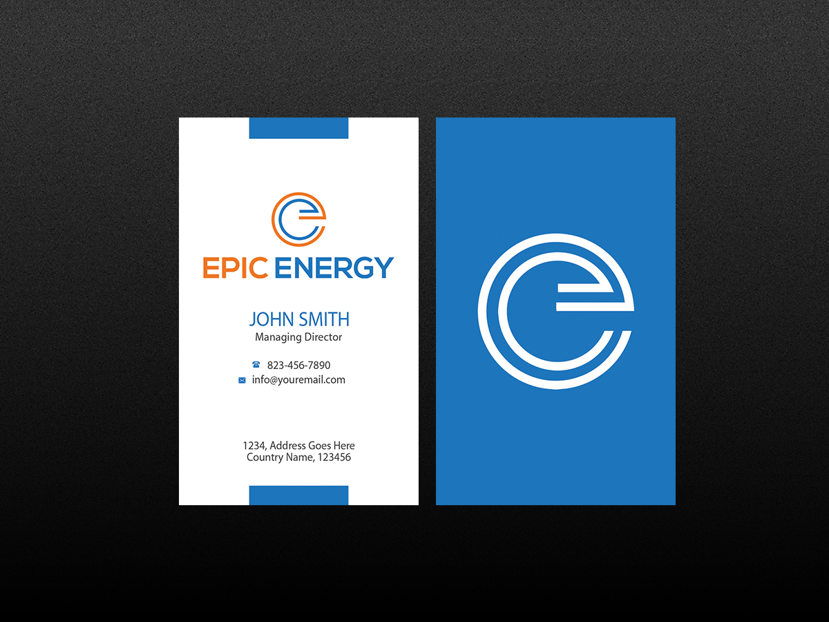 Visitenkarten-Design von Creations Box 2015 für Epic Home Inc. | Design #10113236