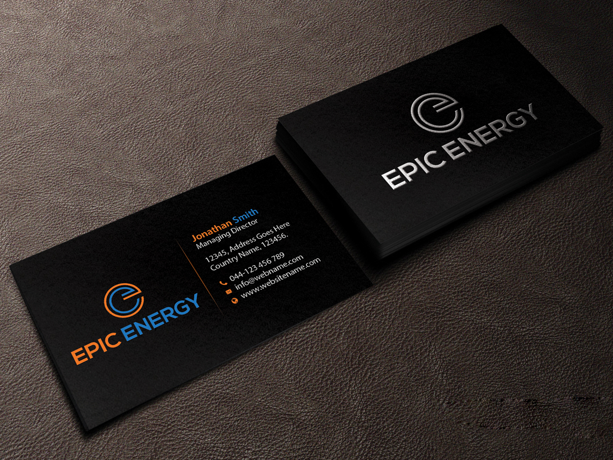 Visitenkarten-Design von Creations Box 2015 für Epic Home Inc. | Design #10113238