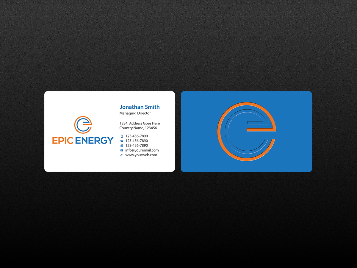 Visitenkarten-Design von Creations Box 2015 für Epic Home Inc. | Design #10113240