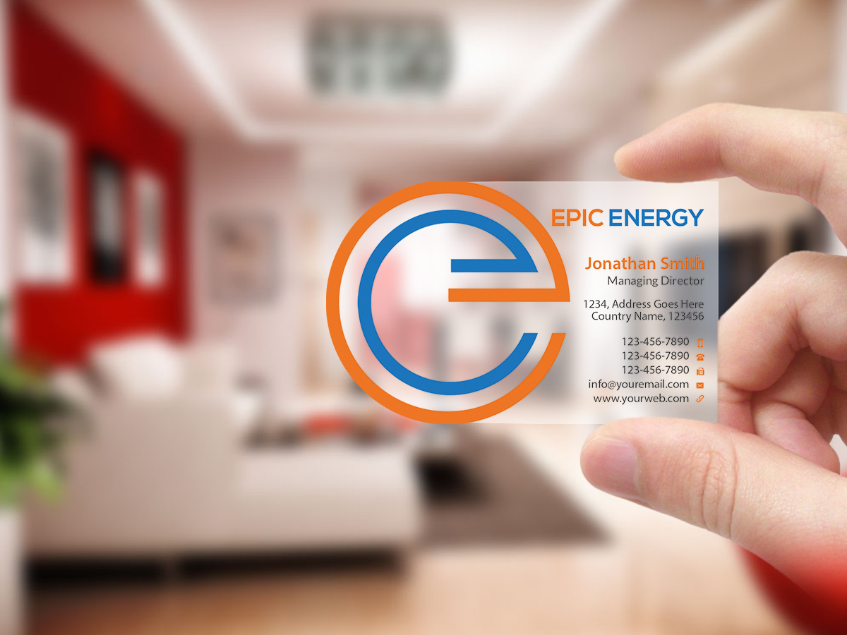 Visitenkarten-Design von Creations Box 2015 für Epic Home Inc. | Design #10113241